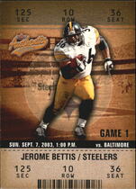 2003 Fleer Authentix #56 Jerome Bettis