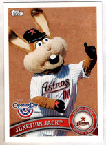 2011 Topps Opening Day Mascots #M-11 Junction Jack
