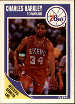1989 Fleer Base Set #113 Charles Barkley