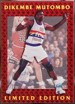1991 Fleer Mutombo Inserts #10 Dikembe Mutombo