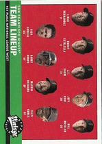 2001 Upper Deck Vintage #263 2000 Giants Lineup