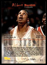 1994 Classic Base Set #21 Albert Burditt