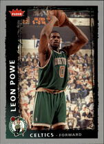 2008 Fleer Base Set #6 Leon Powe