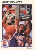 1991 NBA Hoops Base Set #166 Andrew Lang