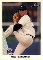 1990 Leaf Base Set #2 Mike Henneman