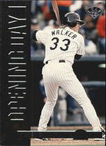 1995 Leaf Opening Day #8 Larry Walker