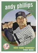 2008 Topps Heritage #271 Andy Phillips