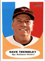 2010 Topps Heritage #131 Dave Trembley