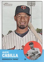 2012 Topps Heritage #314 Alexi Casilla