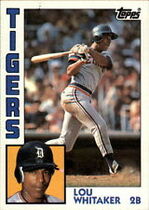 1984 Topps Base Set #695 Lou Whitaker