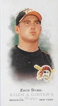 2006 Topps Allen & Ginter Mini A and G Back #170 Zach Duke