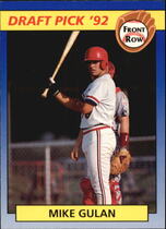 1992 Front Row Draft Picks #11 Mike Gulan