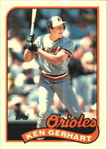 1989 Topps Tiffany #598 Ken Gerhart