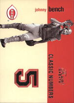 2003 Flair Greats Classic Numbers #6CN Johnny Bench