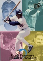 1993 Ultra Performers #2 Juan Gonzalez