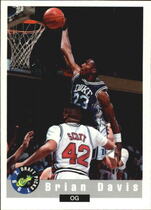 1992 Classic Draft Picks #27 Brian Davis