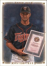 2008 Upper Deck Masterpieces #50 Joe Mauer