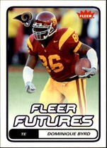 2006 Fleer Base Set #133 Dominique Byrd