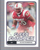 2006 Fleer Base Set #137 Elvis Dumervil