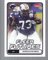 2006 Fleer Base Set #167 Marcus Mcneill