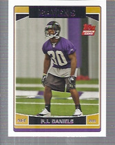 2006 Topps Base Set #324 P.J. Daniels
