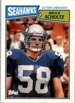 1987 Topps Base Set #178 Bruce Scholtz