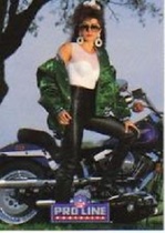 1993 Pro Line Portraits Wives #SC27 Cindy Walker