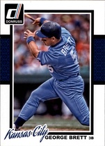 2014 Donruss Base Set #199 George Brett