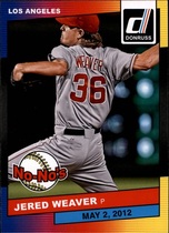 2014 Donruss No Nos #6 Jered Weaver
