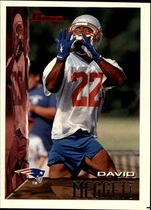 1995 Bowman Base Set #102 David Meggett