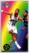 1993 Fleer NBA Jam 2nd Year #6 Alonzo Mourning