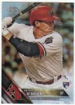 2016 Topps Chrome Refractor #199 Peter Obrien