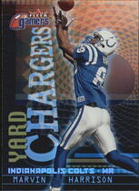 2000 Fleer Gamers Yard Chargers #1YC Marvin Harrison