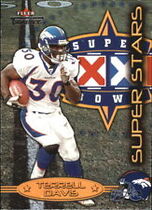 2002 Fleer Throwbacks Super Stars #2SS Terrell Davis