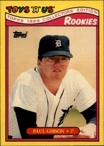 1989 ToysRUs Rookies #11 Paul Gibson