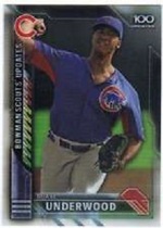 2016 Bowman Chrome Scouts Top 100 Updates #BSU-DU Duane Underwood