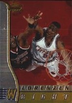 1996 Bowman Best Rookies #7 Lorenzen Wright