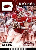 2016 Panini Contenders Draft Picks Passing Grades #17 Brandon Allen