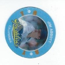 2013 Panini Hometown Heroes Sport Discs #42 Jim Abbott