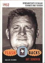 2006 Topps Heritage Flashbacks #FL-4 Art Donovan