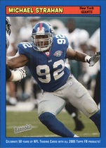 2005 Topps Bazooka Blue #98 Michael Strahan