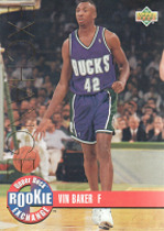1993 Upper Deck Rookie Gold Exchange #RE8 Vin Baker