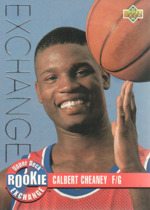 1993 Upper Deck Rookie Silver Exchange #RE6 Calbert Cheaney