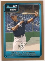 2006 Bowman Prospects Gold #B80 Yobal Duenas