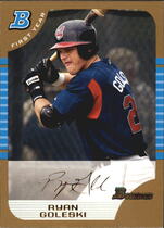 2005 Bowman Gold #179 Ryan Goleski