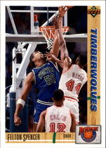 1991 Upper Deck Rookies #4 Felton Spencer