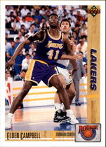 1991 Upper Deck Rookies #R15 Elden Campbell