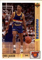 1991 Upper Deck Rookies #17 Chris Jackson