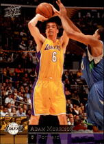 2009 Upper Deck Base Set #83 Adam Morrison