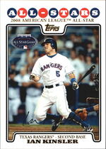 2008 Topps Update Gold Foil #UH191 Ian Kinsler